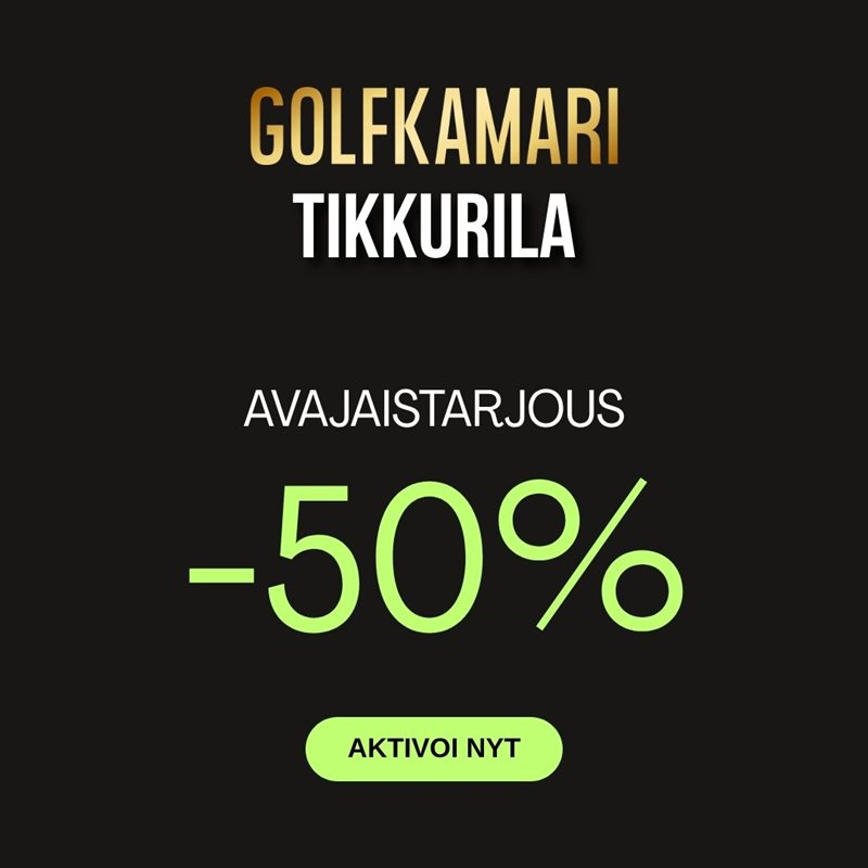 -50% ensimmäisestä varauksesta